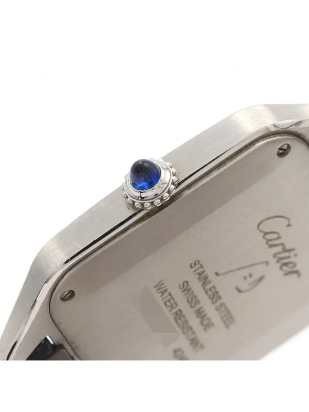 Cartier Santos Dumont LM Wssa SS Quartz Watch